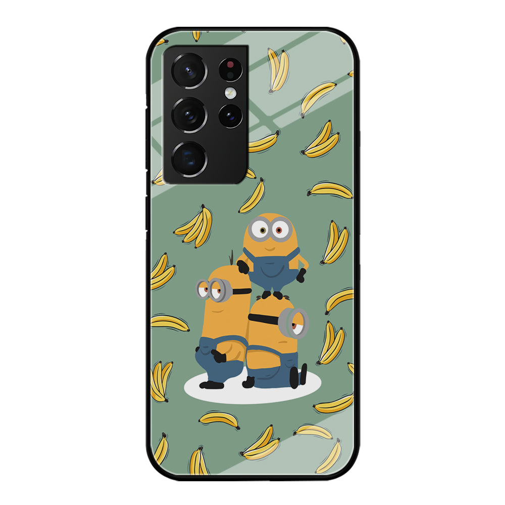 Minions Trio Noise Maker Samsung Galaxy S21 Ultra Case