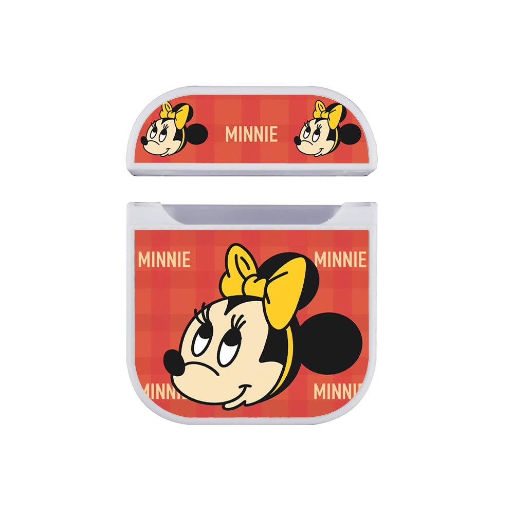 Minnie Mouse Art Of Character Apple Airpods Case White