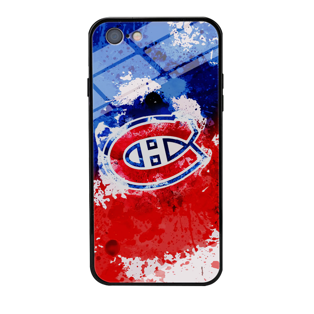 Montreal Canadiens Blue And Red Abstract iPhone 6 Plus | 6s Plus Case
