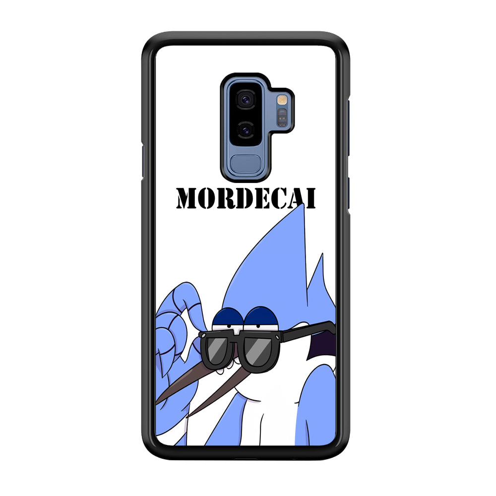 Mordecai Regular Show Character Samsung Galaxy S9 Plus Case