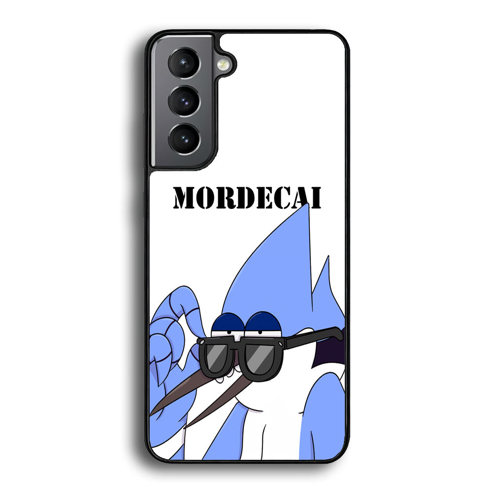Mordecai Regular Show Character Samsung Galaxy A15 Case - Carneyforia