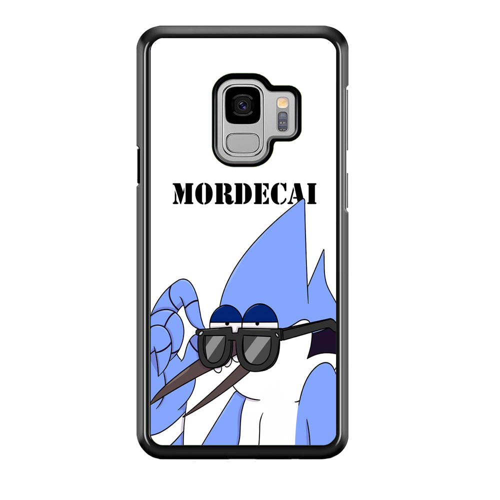 Mordecai Regular Show Character Samsung Galaxy S9 Case