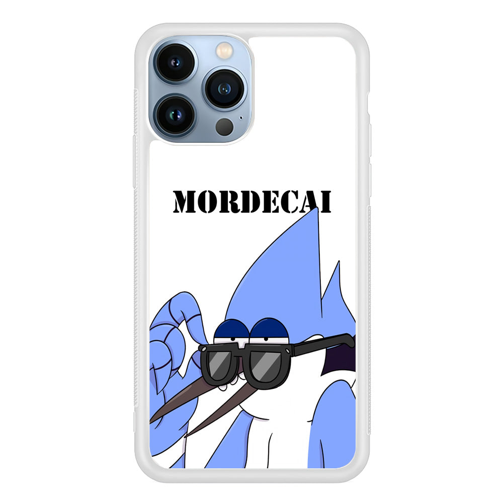 Mordecai Regular Show Character iPhone 13 Pro Max Case
