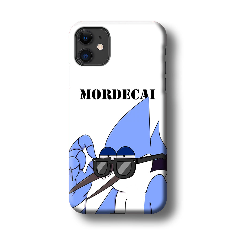 Mordecai Regular Show Character iPhone 11 Case