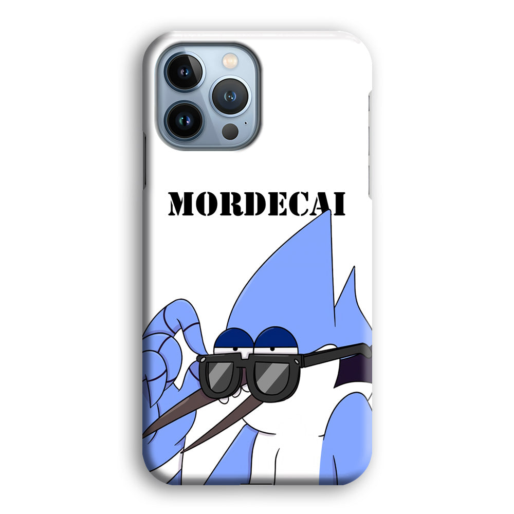 Mordecai Regular Show Character iPhone 13 Pro Max Case