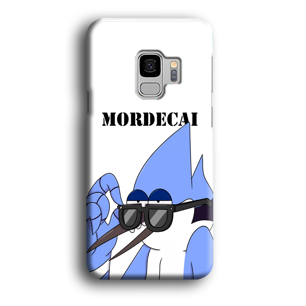 Mordecai Regular Show Character Samsung Galaxy S9 Case