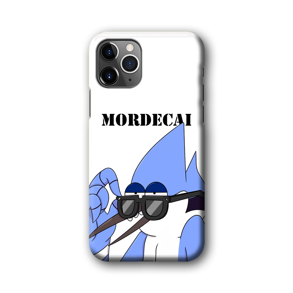 Mordecai Regular Show Character iPhone 11 Pro Case