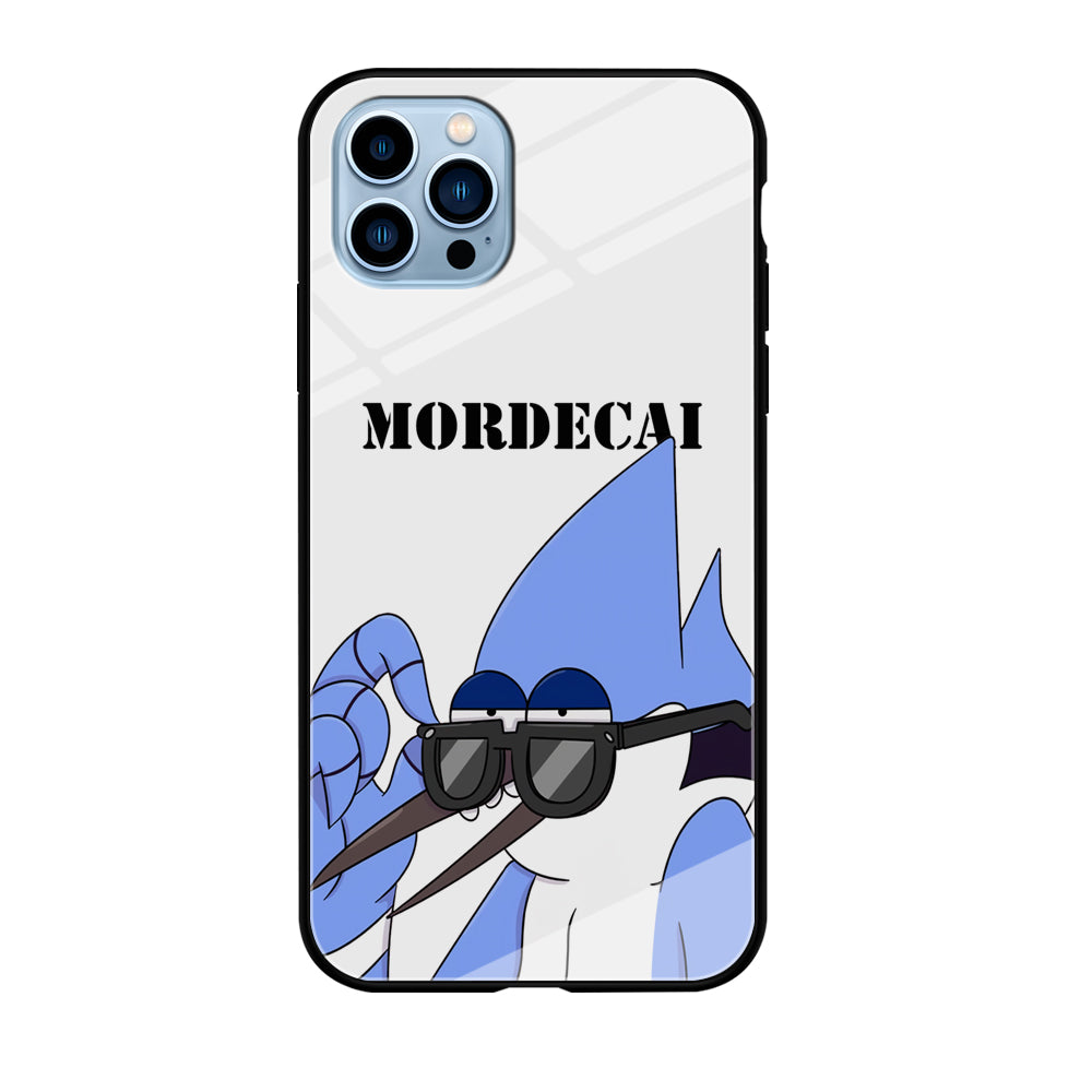 Mordecai Regular Show Character iPhone 12 Pro Case