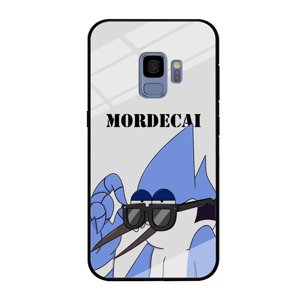 Mordecai Regular Show Character Samsung Galaxy S9 Case