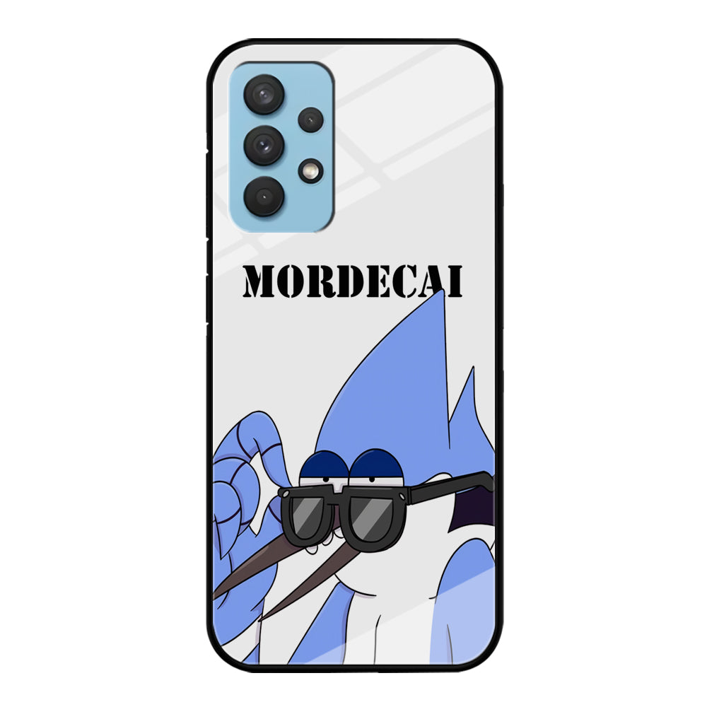 Mordecai Regular Show Character Samsung Galaxy A32 Case
