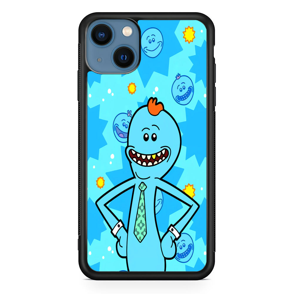 Mr Meeseeks Smile iPhone 14 Plus Case - Carneyforia