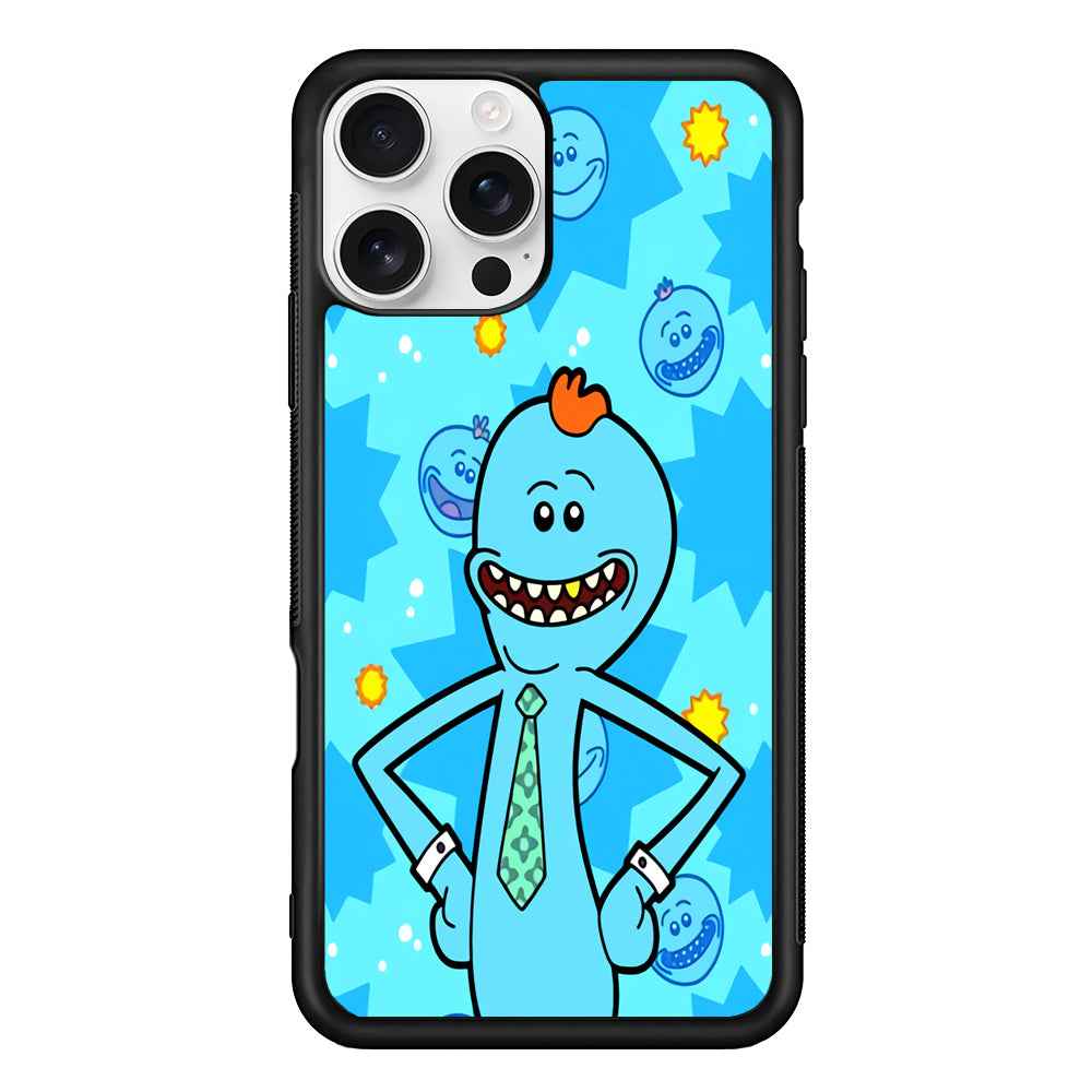 Mr Meeseeks Smile iPhone 16 Pro Case