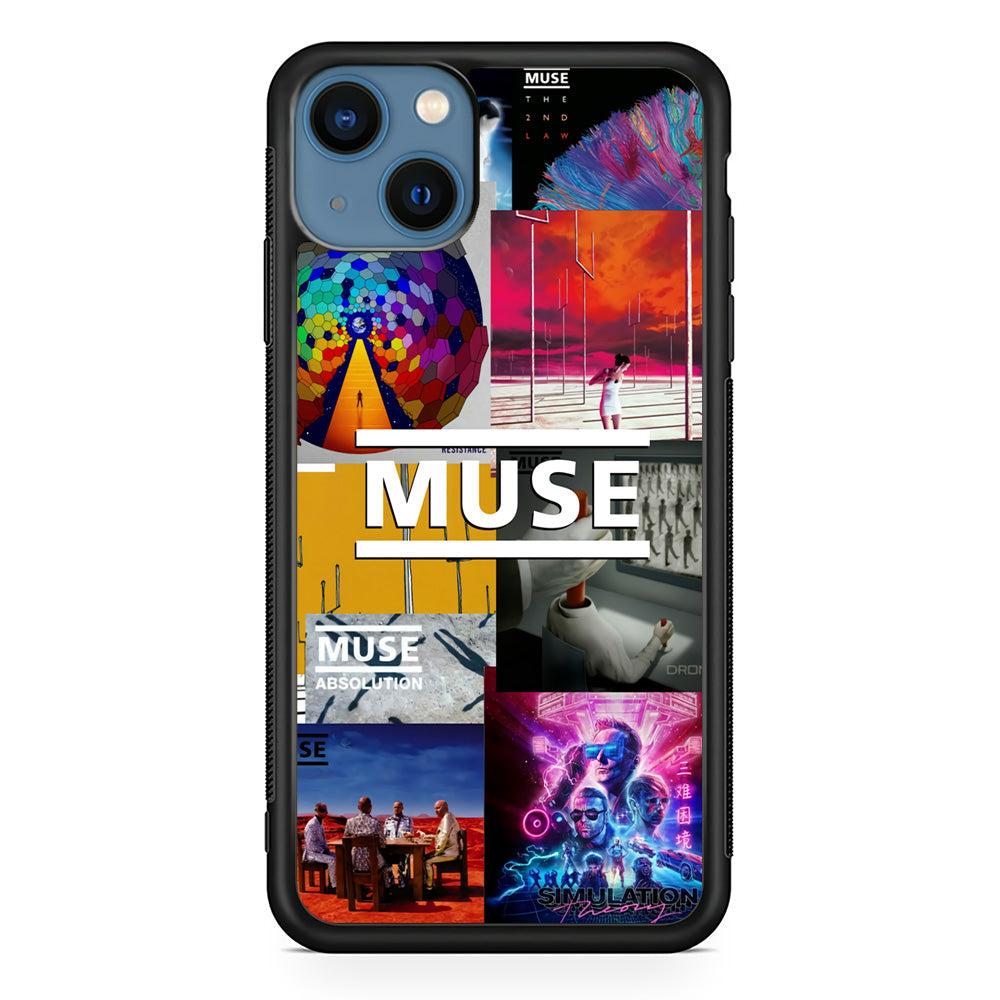 Muse Album Collage iPhone 14 Plus Case - Carneyforia