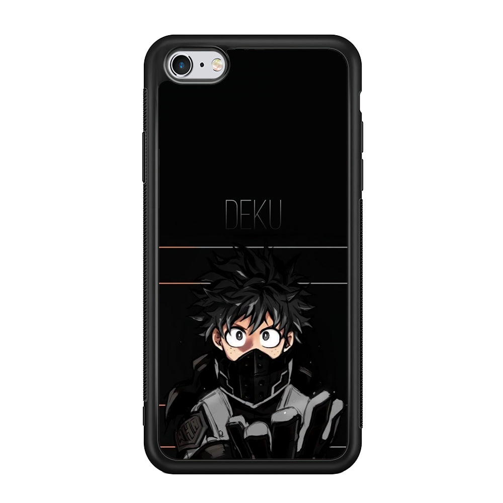 My Hero Academia Deku in Black iPhone 6 Plus | 6s Plus Case