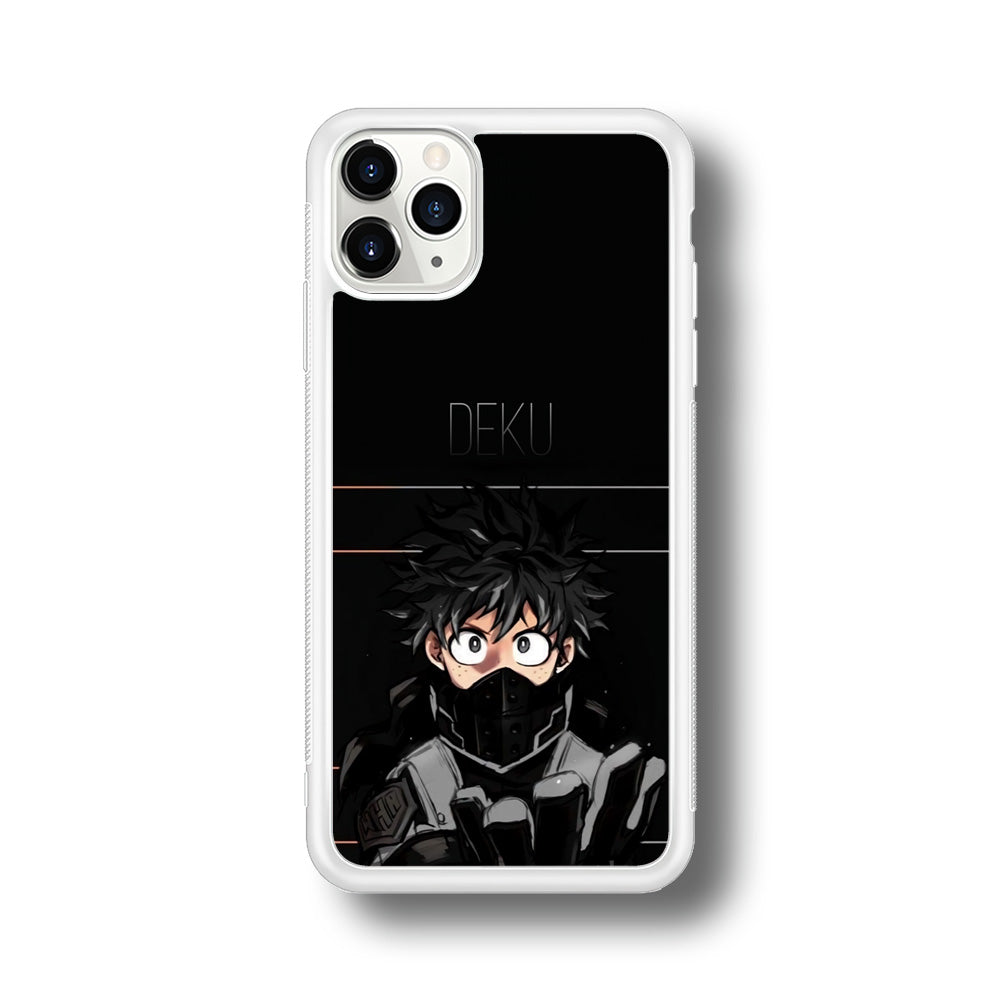 My Hero Academia Deku in Black iPhone 11 Pro Case
