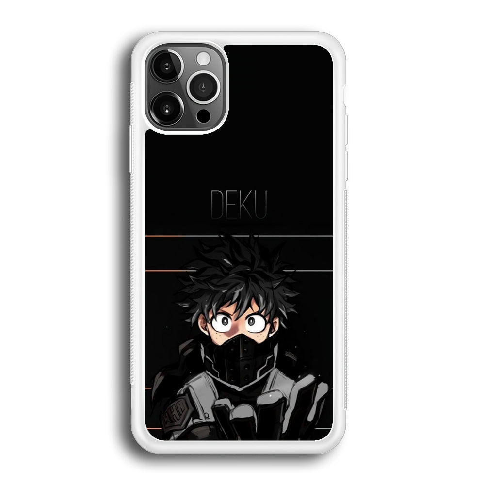 My Hero Academia Deku in Black iPhone 12 Pro Max Case