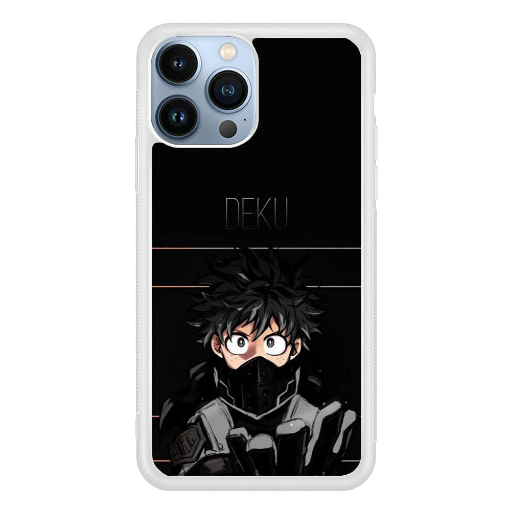 My Hero Academia Deku in Black iPhone 13 Pro Max Case