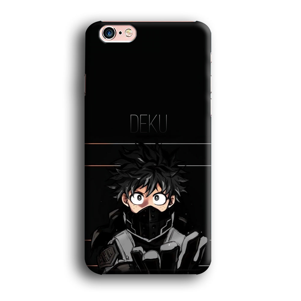 My Hero Academia Deku in Black iPhone 6 Plus | 6s Plus Case