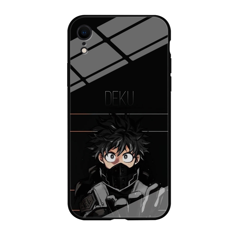 My Hero Academia Deku in Black iPhone XR Case