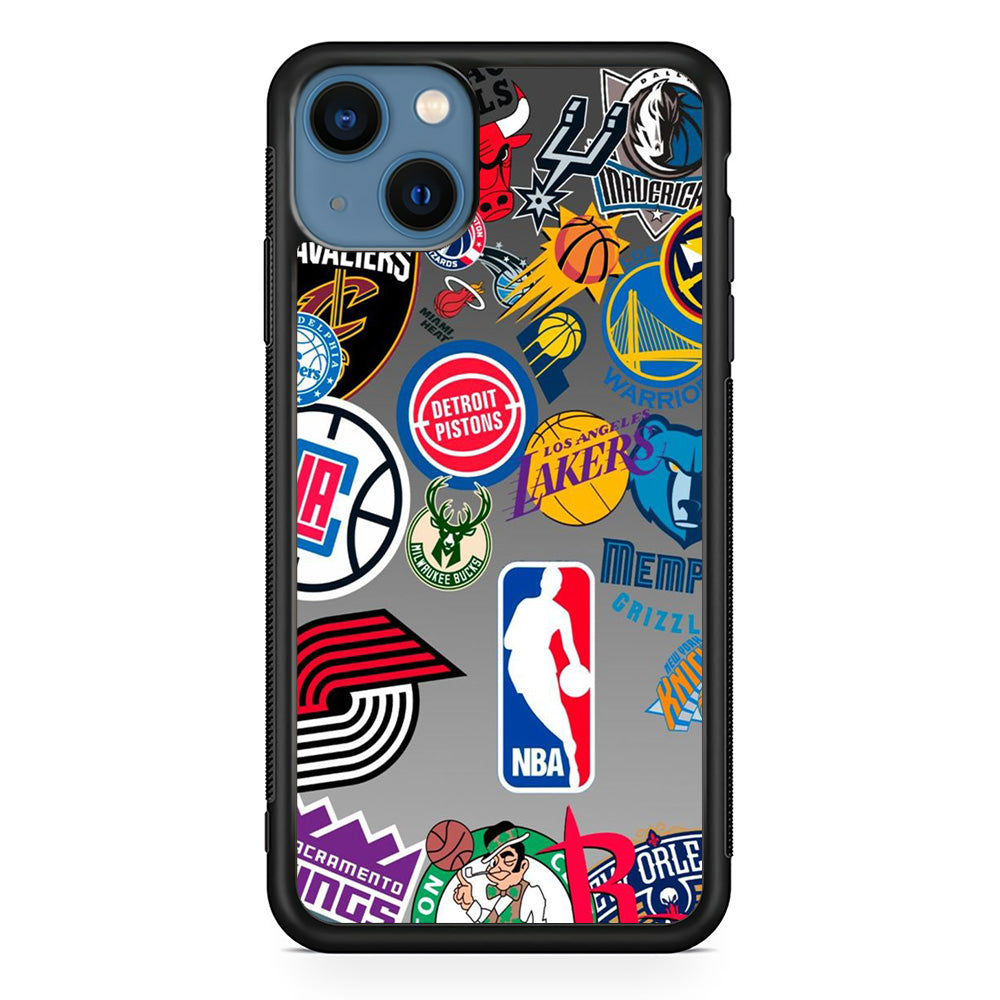 NBA Team Logo iPhone 14 Plus Case - Carneyforia