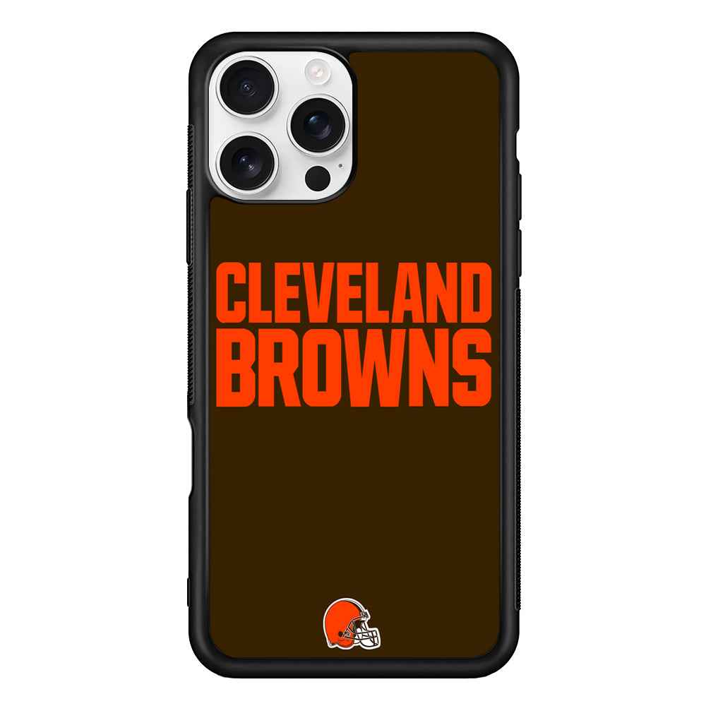 NFL Cleveland Browns iPhone 16 Pro Case