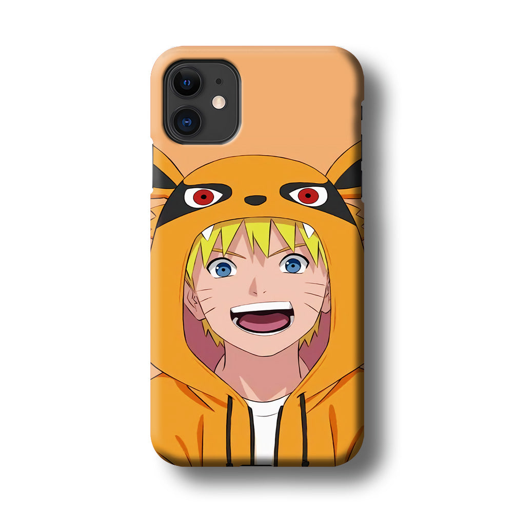 Naruto Cute With Kyubi Jacket iPhone 11 Case