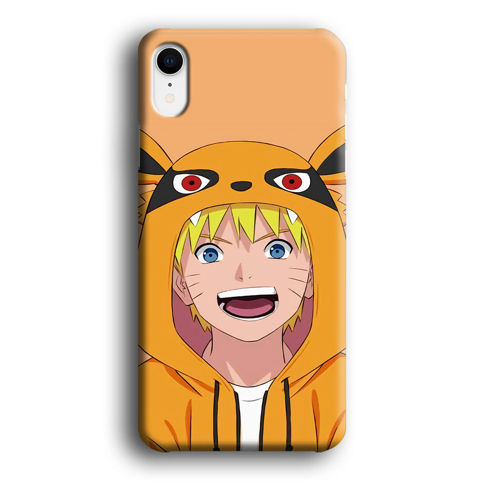 Naruto Cute With Kyubi Jacket iPhone XR Case