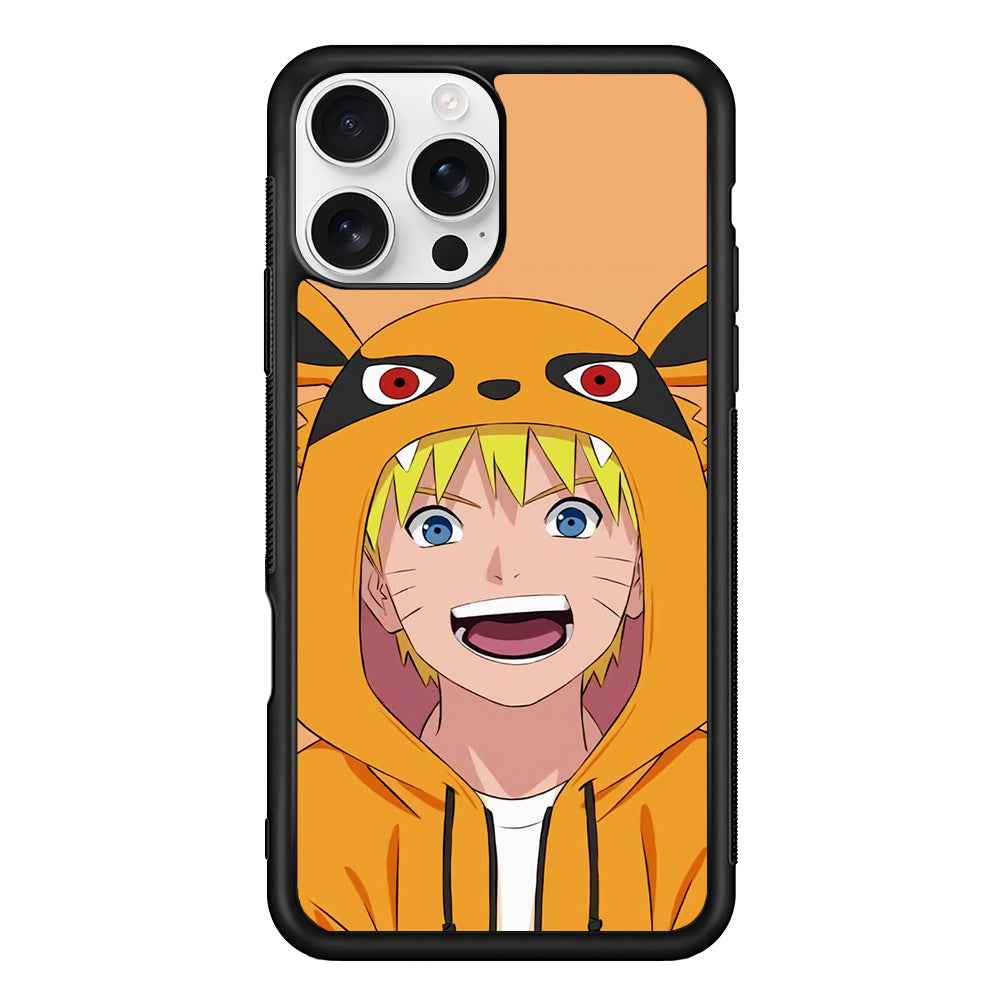 Naruto Cute With Kyubi Jacket iPhone 16 Pro Case