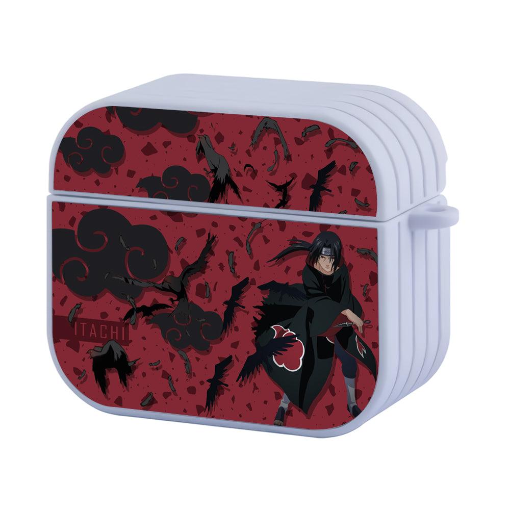 Naruto on Itachi The Shadow Hero Apple Airpods 4 Case White