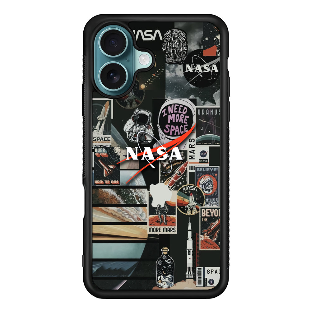 Nasa Busyness of Astronauts iPhone 17 Case