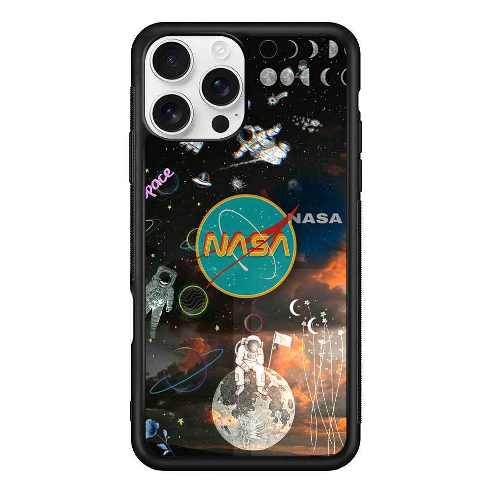 Nasa Distorsion in The Sky iPhone 16 Pro Max Case