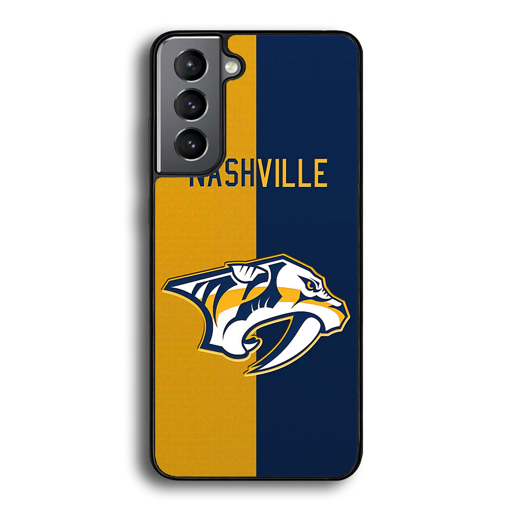 Nashville Predators Two Side Colour Samsung Galaxy S21 Case