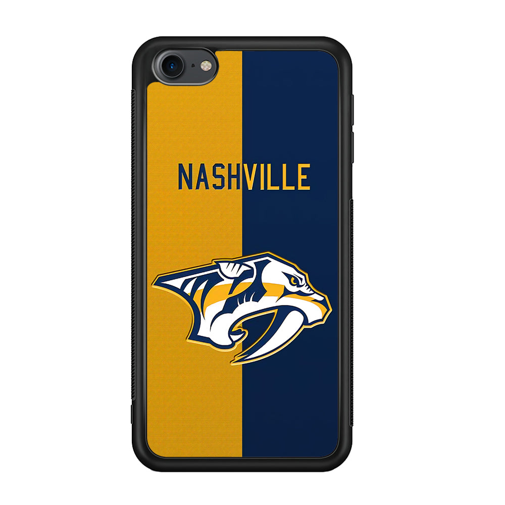 Nashville Predators Two Side Colour iPod Touch 6 Case - Carneyforia