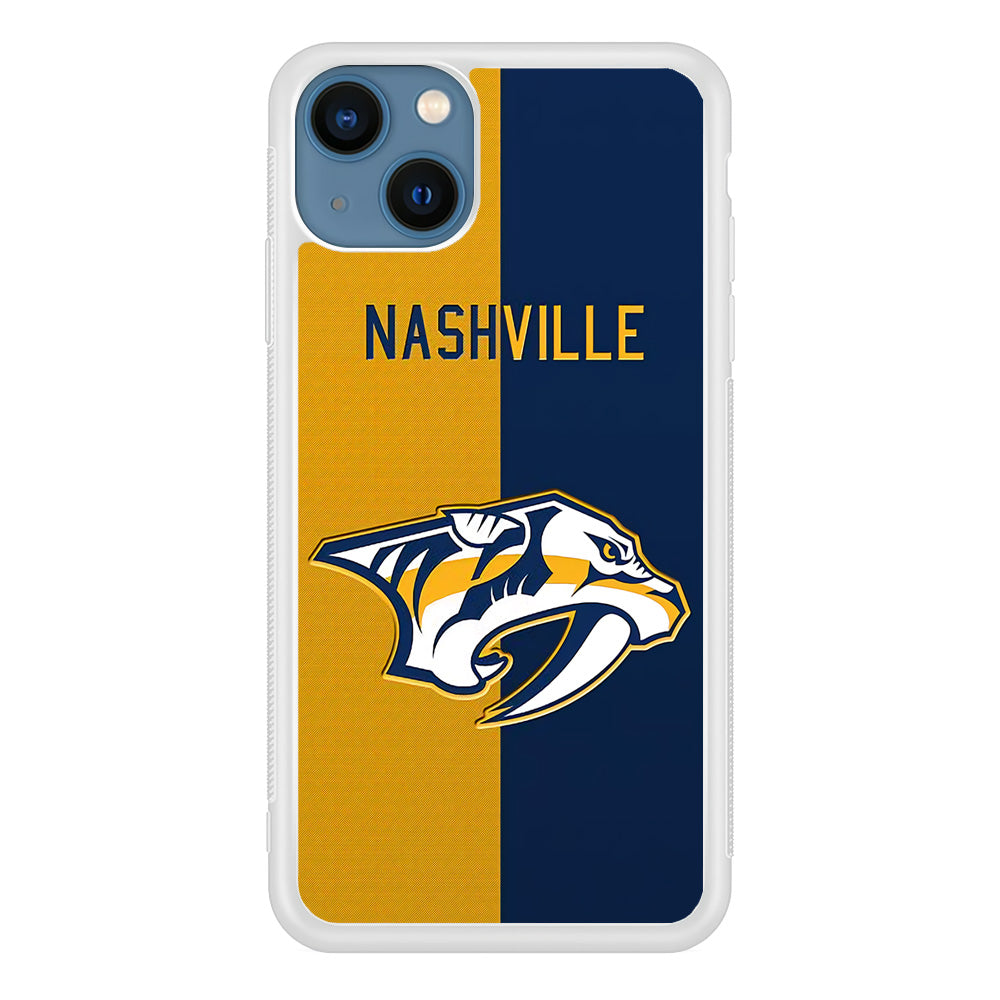 Nashville Predators Two Side Colour IPhone 13 Case