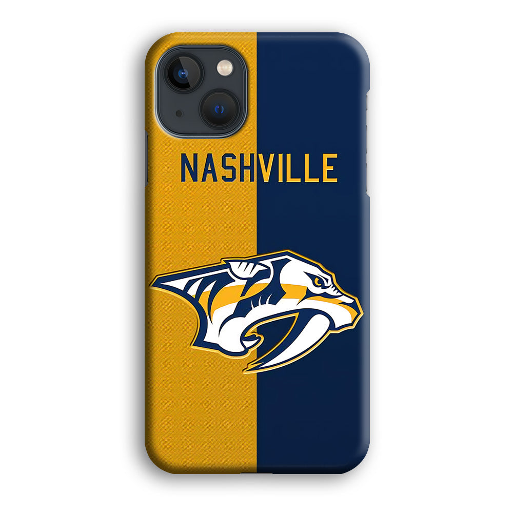 Nashville Predators Two Side Colour IPhone 13 Case