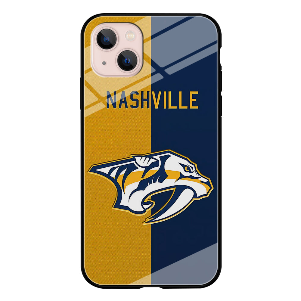 Nashville Predators Two Side Colour IPhone 13 Case