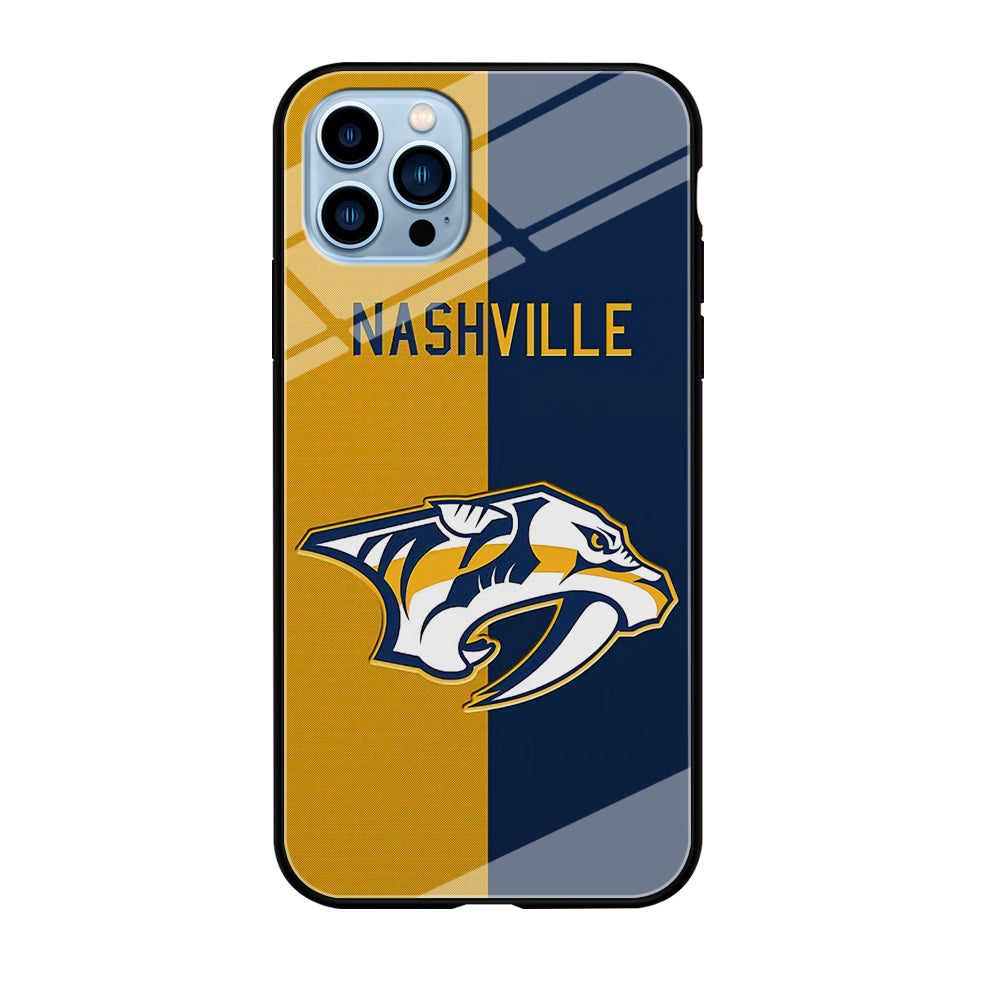 Nashville Predators Two Side Colour iPhone 12 Pro Case