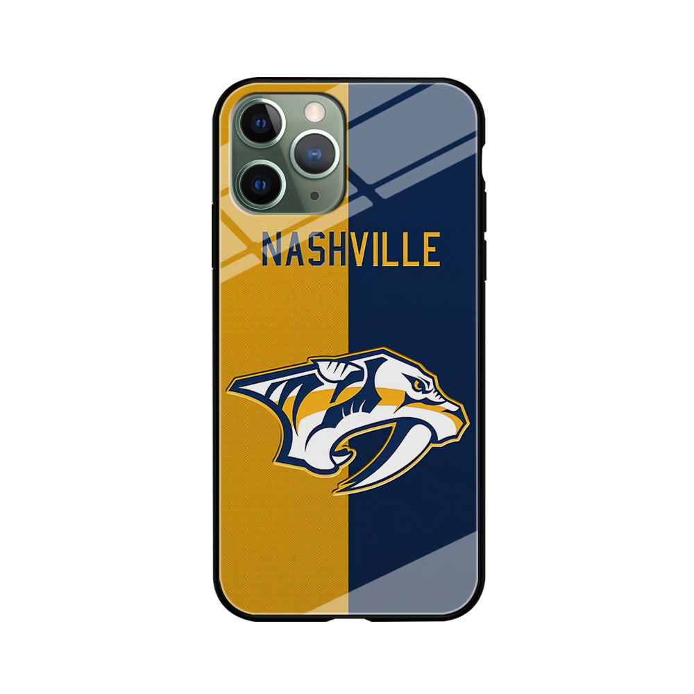 Nashville Predators Two Side Colour iPhone 11 Pro Max Case