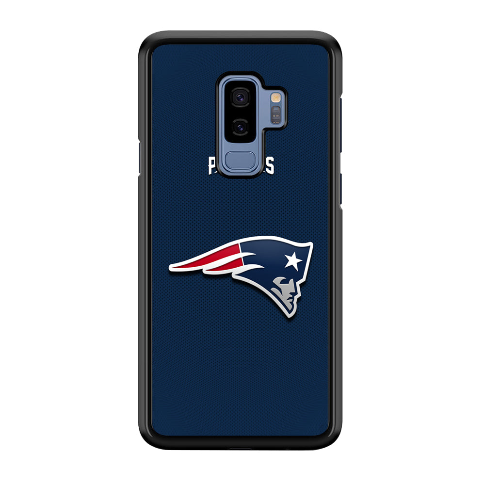 New England Patriots Letter on Jersey Samsung Galaxy S9 Plus Case