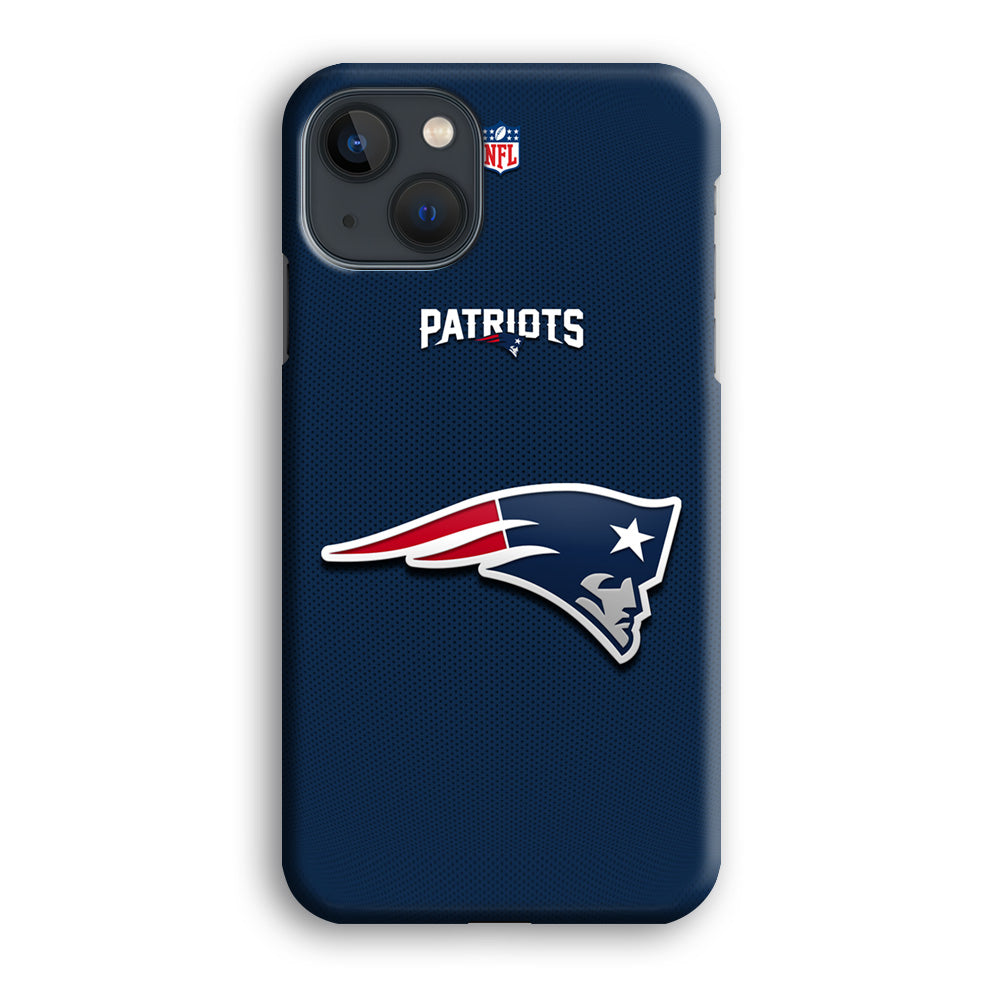New England Patriots Letter on Jersey iPhone 13 Case