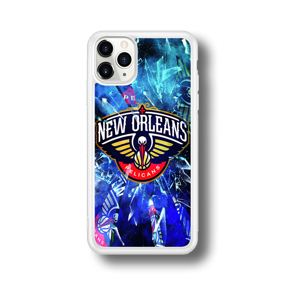 New Orleans Pelicans Pieces Of Logo iPhone 11 Pro Max Case