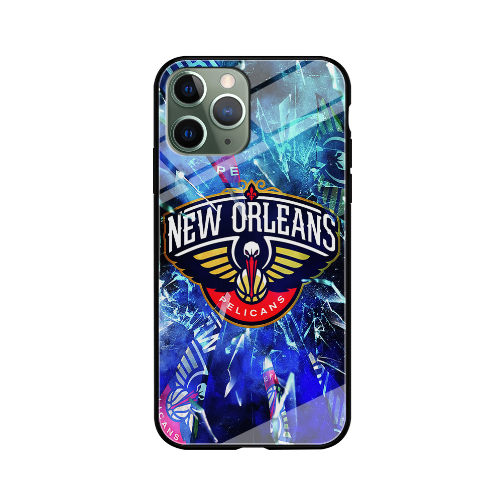 New Orleans Pelicans Pieces Of Logo iPhone 11 Pro Max Case