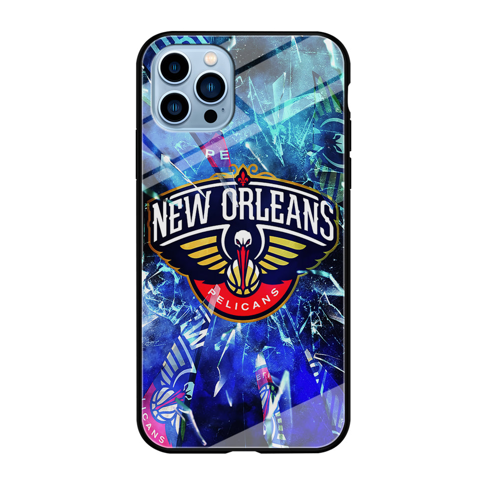New Orleans Pelicans Pieces Of Logo iPhone 12 Pro Max Case