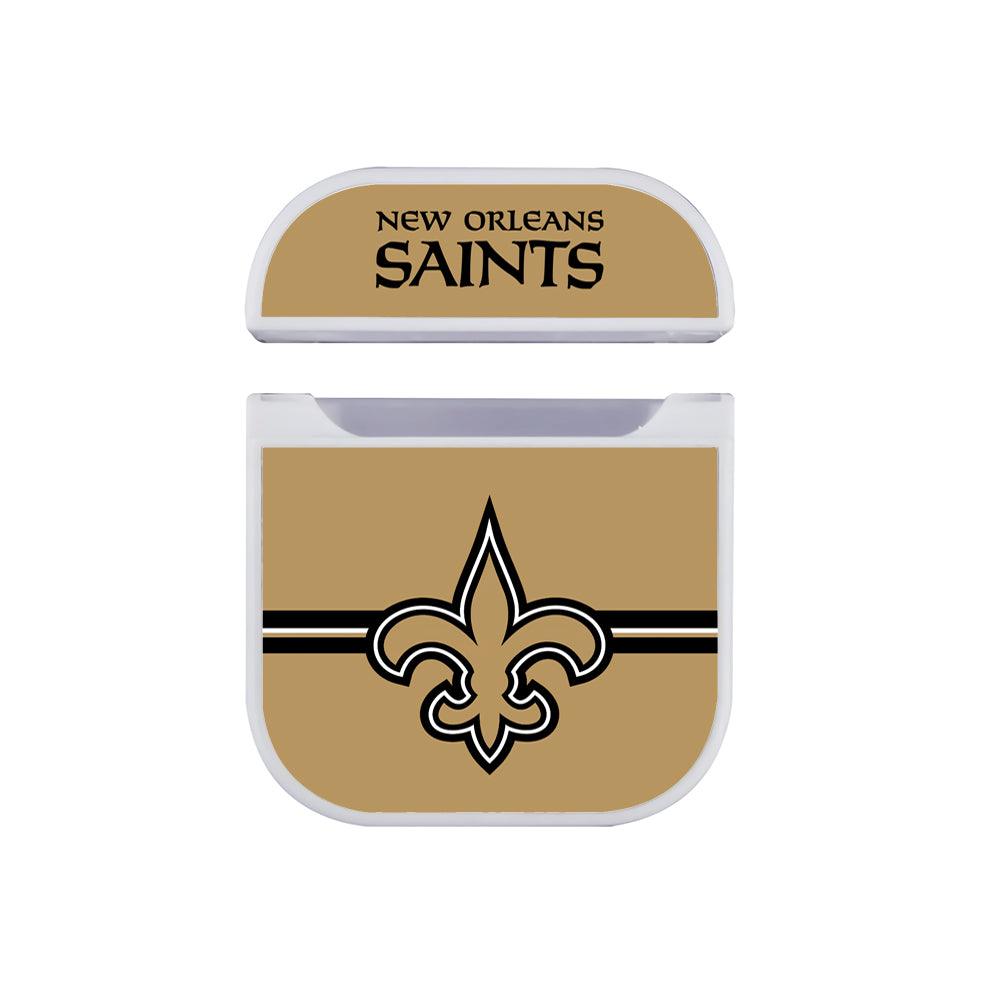 New Orleans Saint NFL Prideness for The Team Apple Airpods Case White