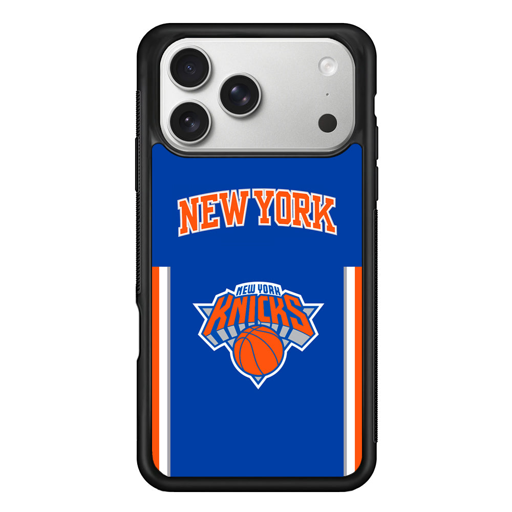 New York Knicks Bold of Blue iPhone 17 Pro Case