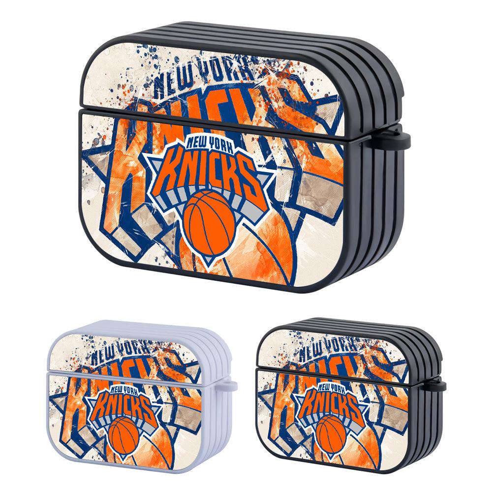 New York Knicks Wide Street Art Apple Airpods Pro 2 Case White