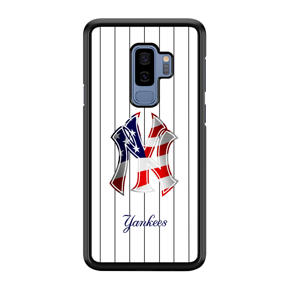 New York Yankees Flag Adaptation Samsung Galaxy S9 Plus Case