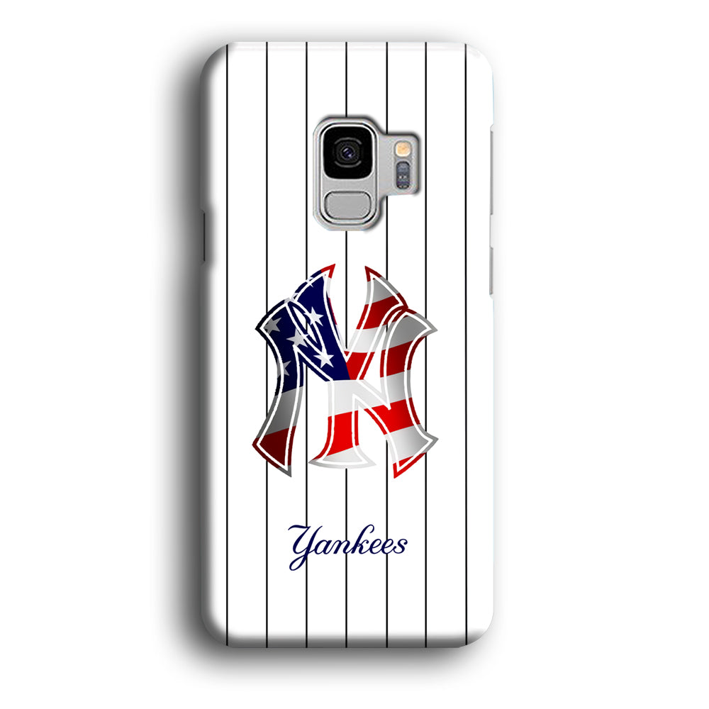New York Yankees Flag Adaptation Samsung Galaxy S9 Case