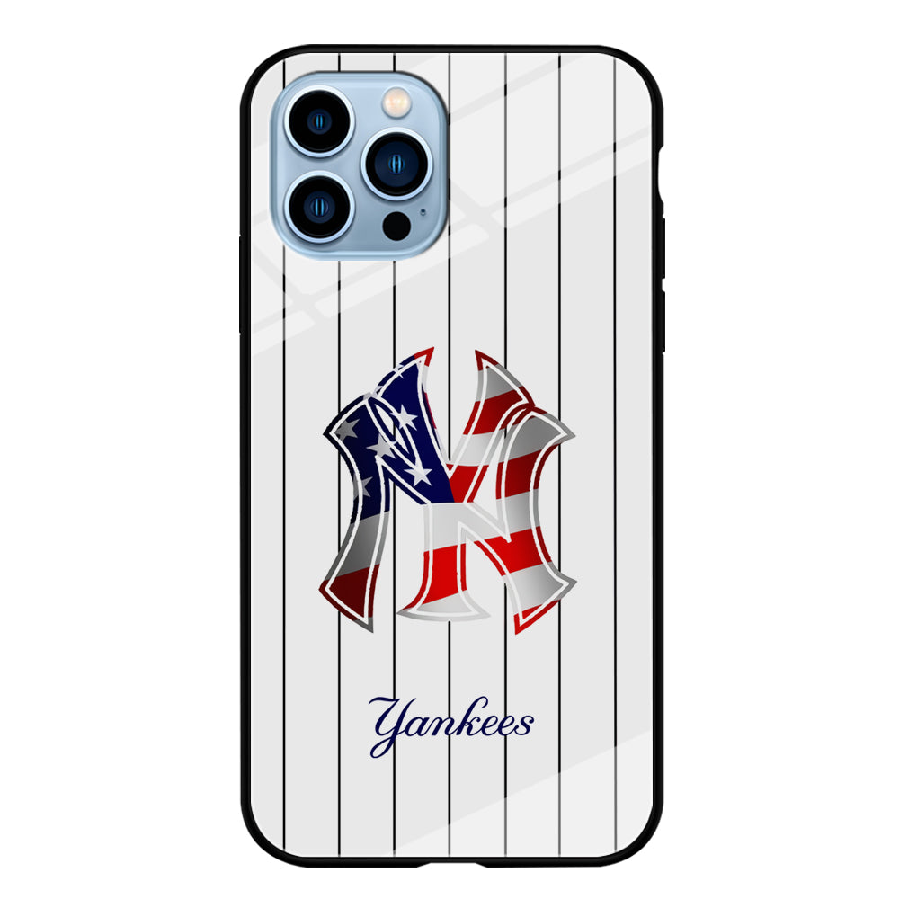 New York Yankees Flag Adaptation iPhone 13 Pro Case