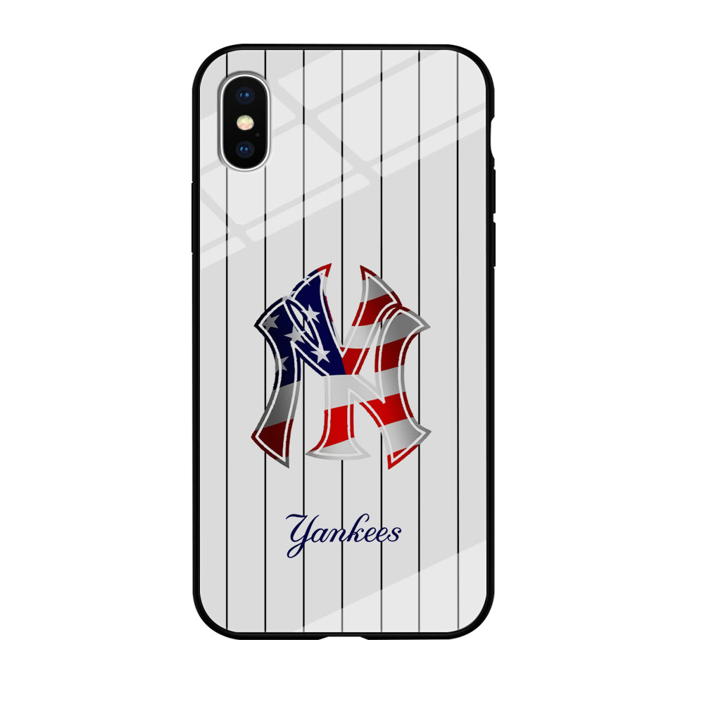 New York Yankees Flag Adaptation iPhone X Case